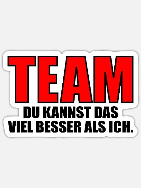 AUSREDE - Sticker Größe S (10 x 10 cm) - Mattweiß