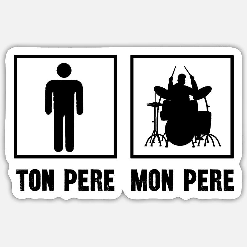 Sticker taille S (10 x 10 cm) - 