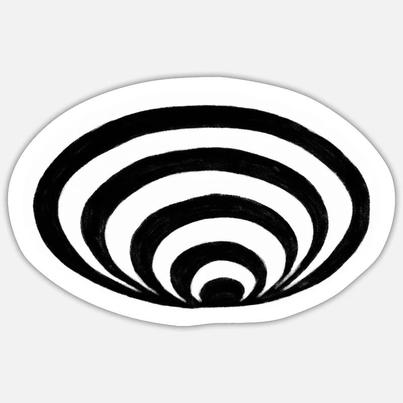 Optical - Sticker size S (10 x 10 cm) - white matte