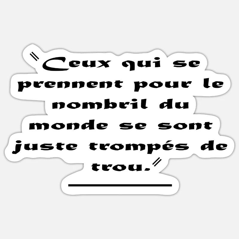 Sticker taille S (10 x 10 cm) - 