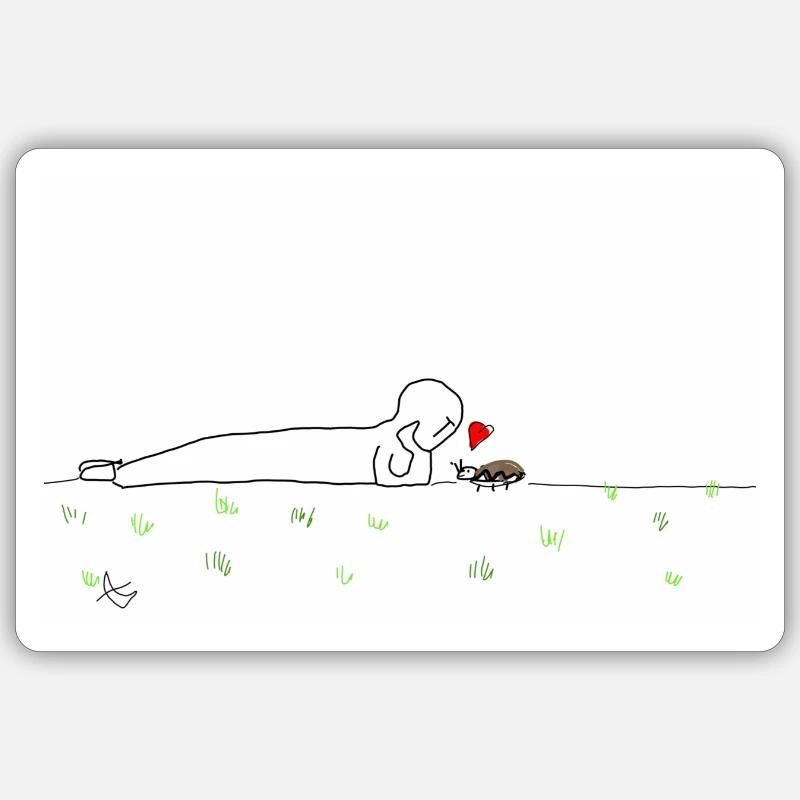 Sticker Größe S (10 x 10 cm) - 