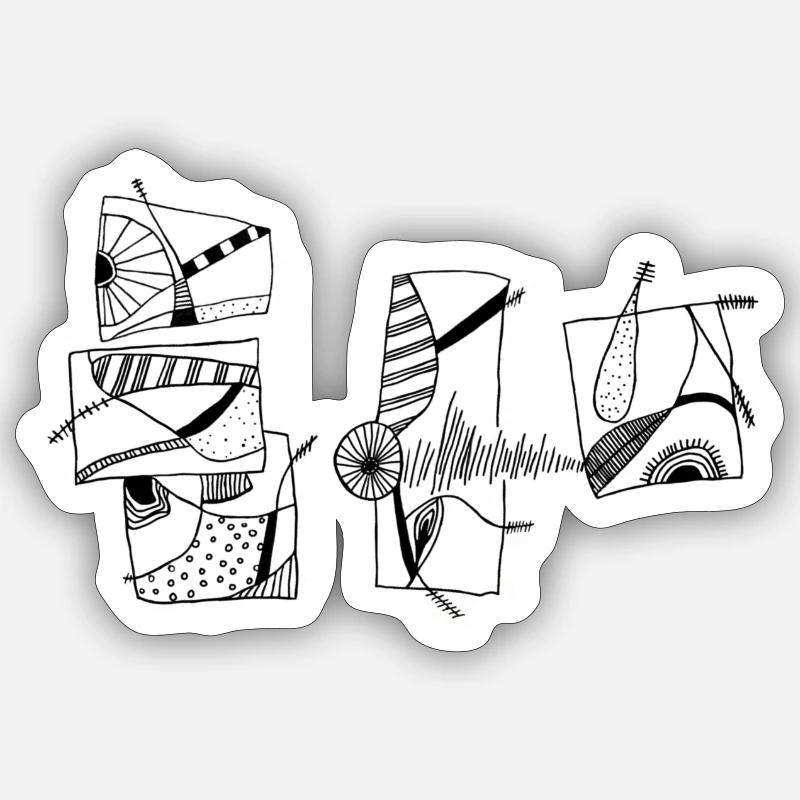 Sticker Größe S (10 x 10 cm) - 