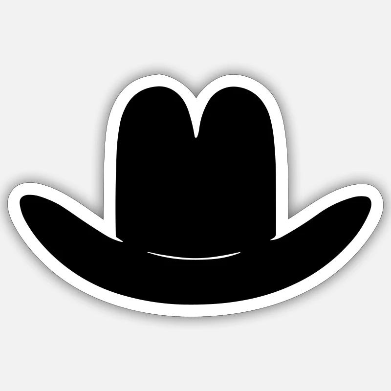 chapeau Sticker taille S (10 x 10 cm)