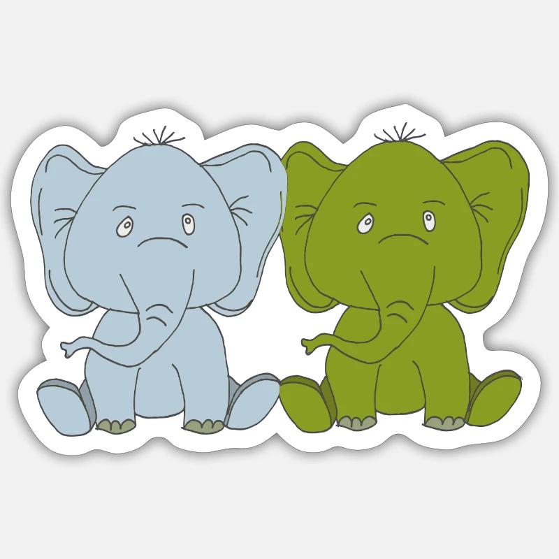 Sticker Größe S (10 x 10 cm) - 