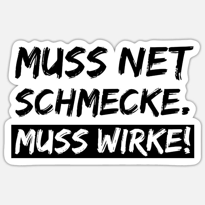 Sticker Größe S (10 x 10 cm) - 