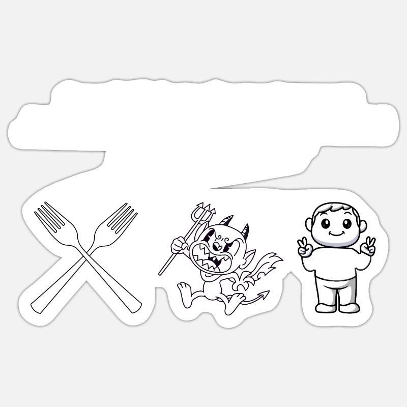 Sofware Entwickler Programmierer Geschenk - Sticker Größe S (10 x 10 cm) - Mattweiß