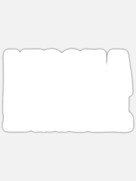 Gott Christ Christlicher Spruch - Sticker Größe S (10 x 10 cm) - Mattweiß