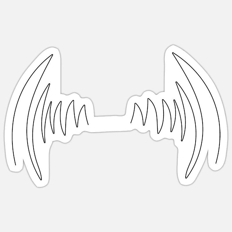 Sticker Größe S (10 x 10 cm) - 
