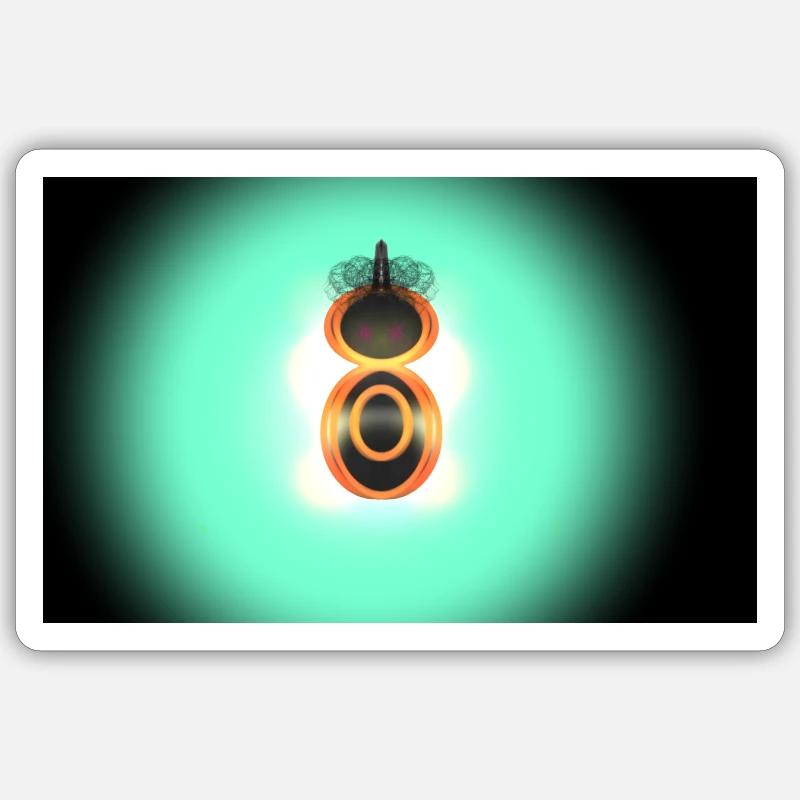 Sticker taille S (10 x 10 cm) - 