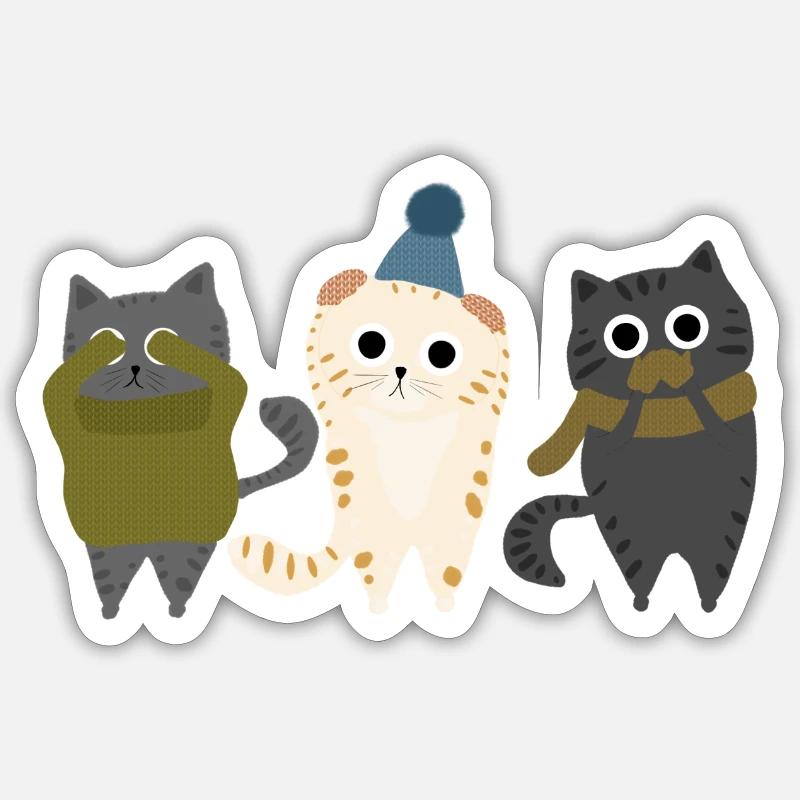 Sticker Größe S (10 x 10 cm) - 