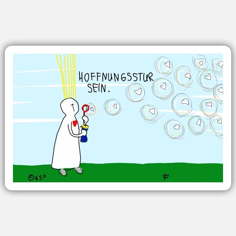 Sticker Größe S (10 x 10 cm) - 
