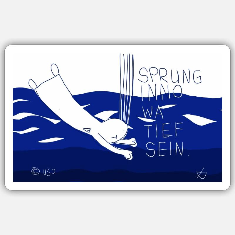 Sticker Größe S (10 x 10 cm) - 