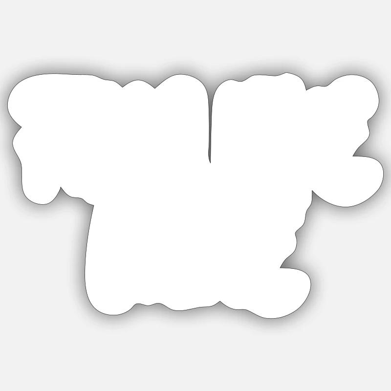 Sticker taille S (10 x 10 cm) - 