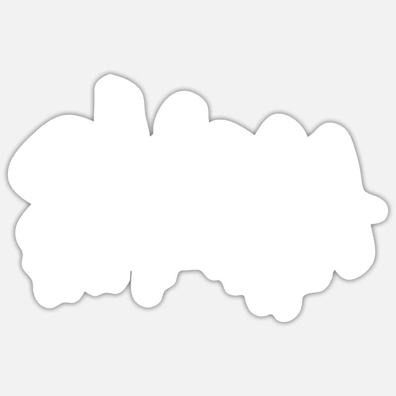 Sigma - Sticker taille S (10 x 10 cm) - blanc mat