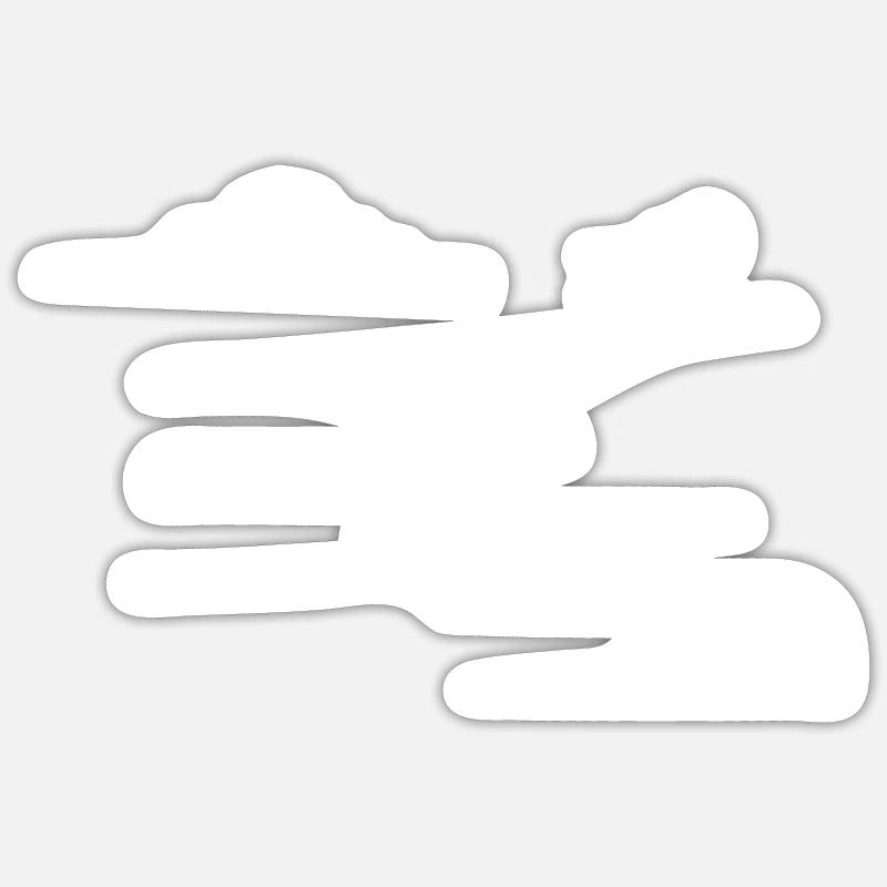 Sailplane Pilot Evolution Flying Glider Aviation Sticker Größe S (10 x 10 cm)