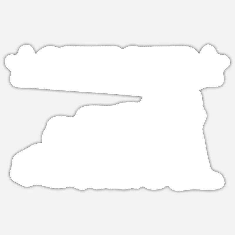 Sticker Größe S (10 x 10 cm) - 