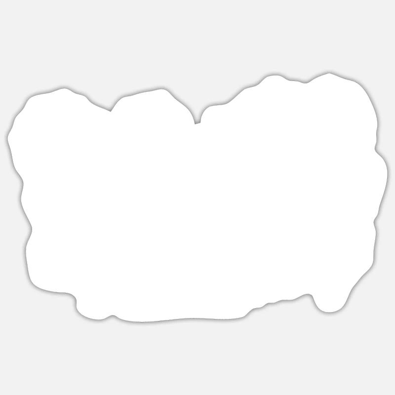 Hacker éthique White Hat Cyber Security - Sticker taille S (10 x 10 cm) - blanc mat