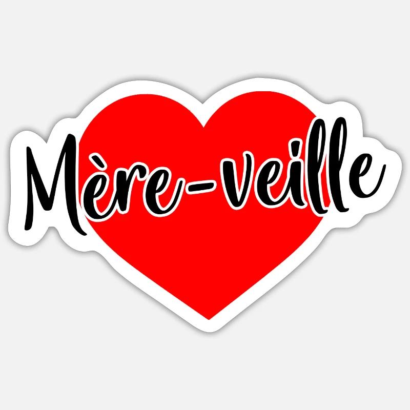 mère-veille Sticker taille S (10 x 10 cm)