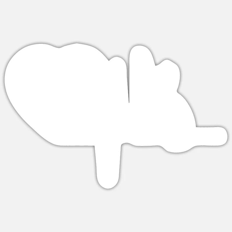 Sticker size S (10 x 10 cm) - 