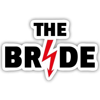 The Bride Flash (Hen Night Party / 2C POS) - Sticker size S (10 x 10 cm) - white matte - Front