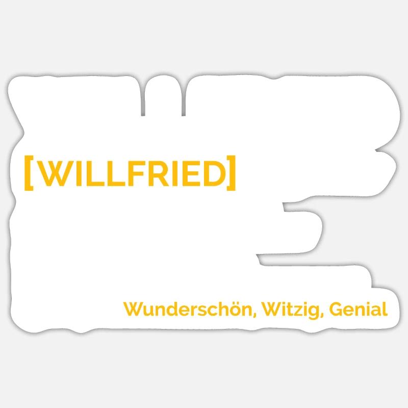 Scott - Sticker size S (10 x 10 cm) - white matte