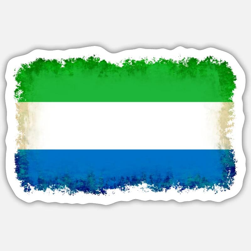 Leone : Sierra - Sticker taille S (10 x 10 cm) - blanc mat