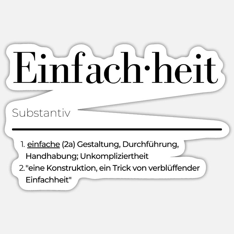 Sticker Größe S (10 x 10 cm) - 