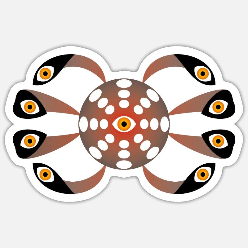 Sticker taille S (10 x 10 cm) - 