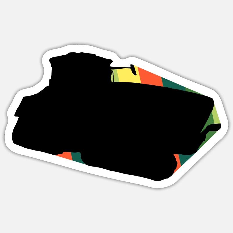 Sticker taille S (10 x 10 cm) - 