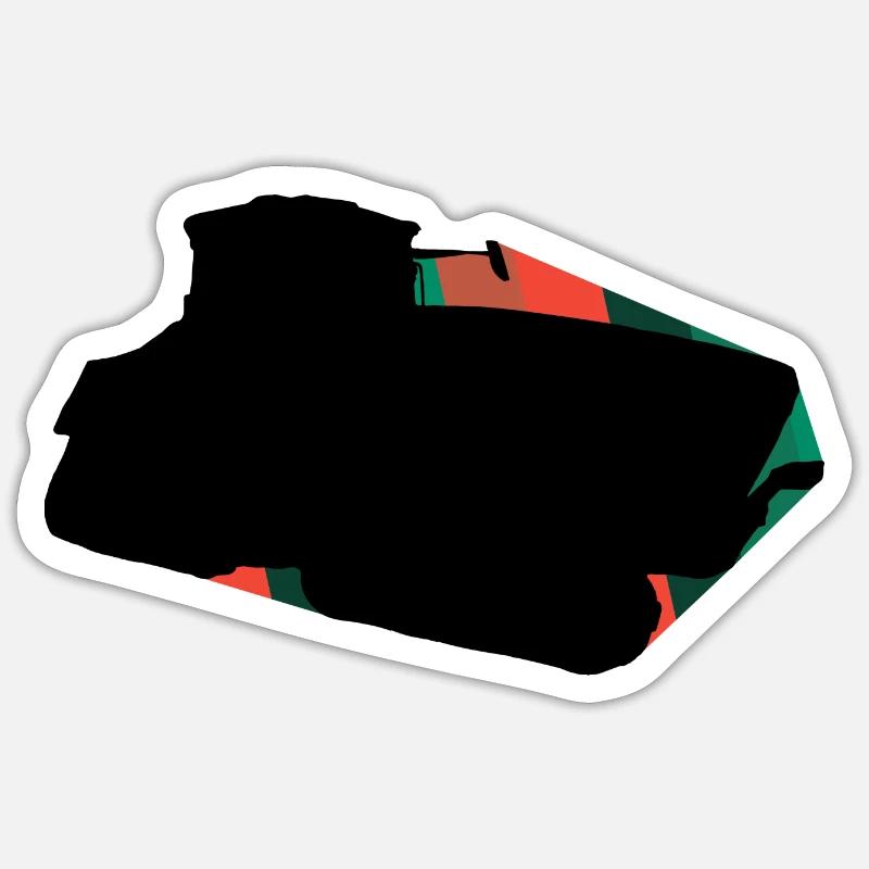Ranch Bauer - Sticker Größe S (10 x 10 cm) - Mattweiß