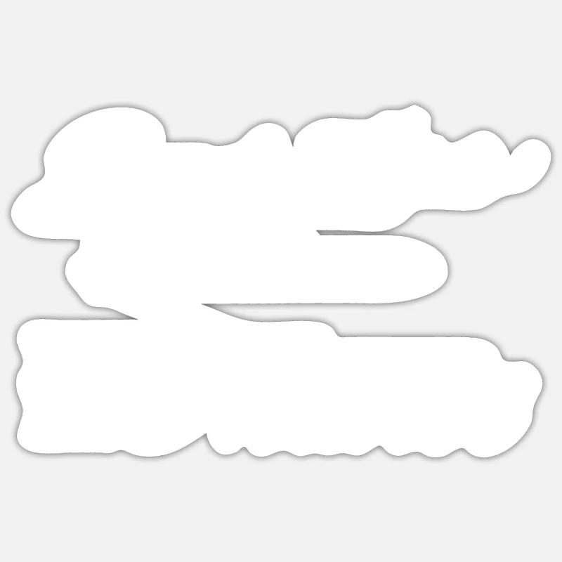 Großmutter der Braut Sticker Größe S (10 x 10 cm)