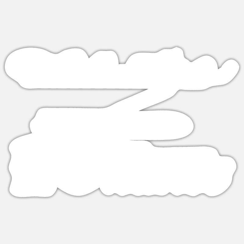 Sticker Größe S (10 x 10 cm) - 