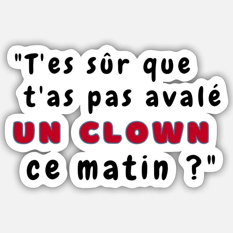 Sticker taille S (10 x 10 cm) - 