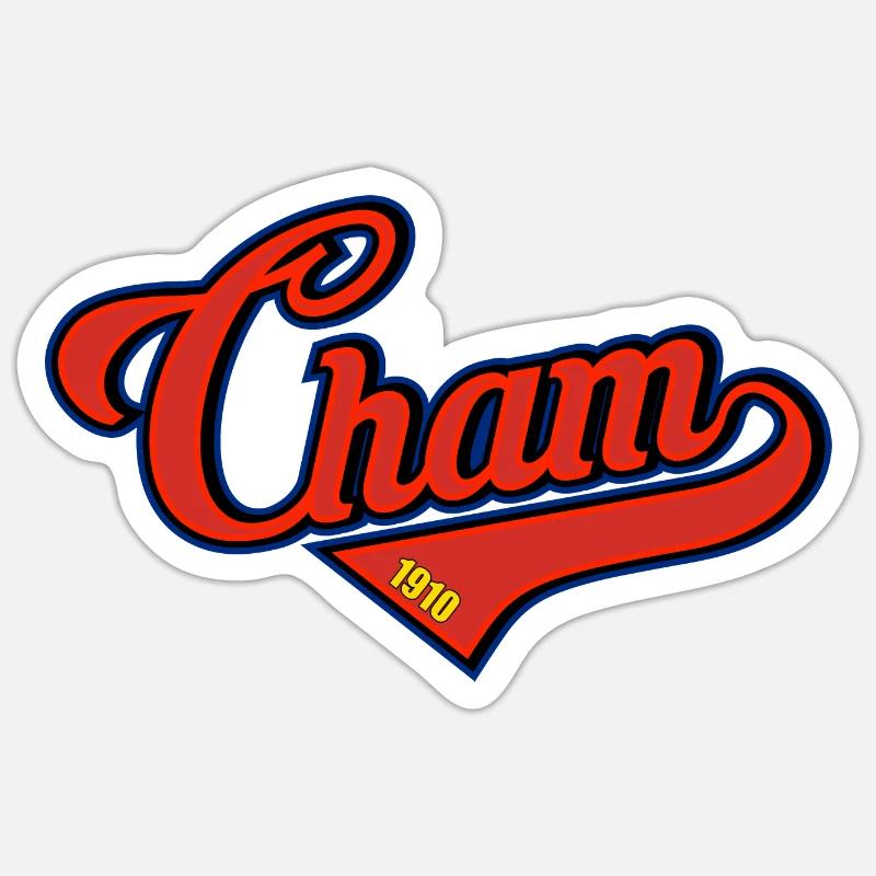 Cham - Sticker size S (10 x 10 cm) - white matte