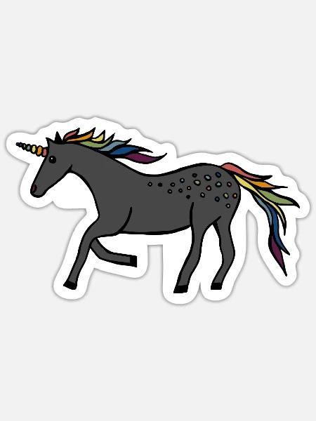 - Sticker Größe S (10 x 10 cm) - Mattweiß