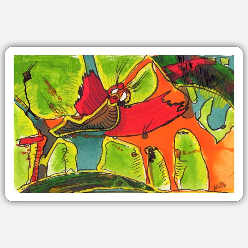 Sticker size S (10 x 10 cm) - 