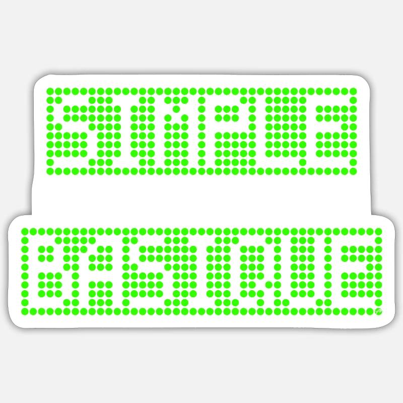 Sticker taille S (10 x 10 cm) - 