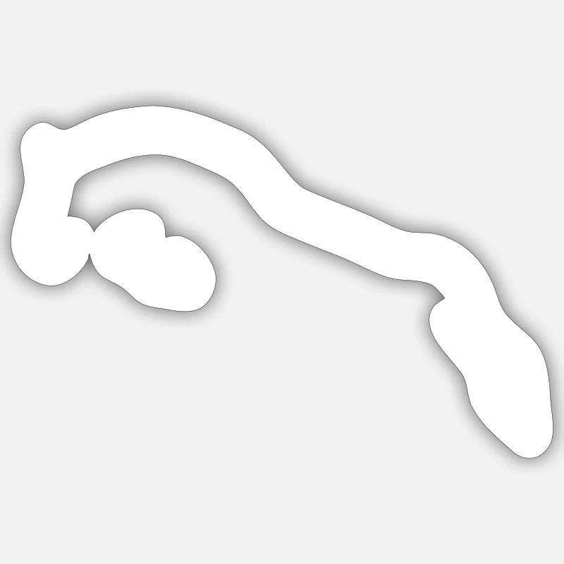 Springpferd Sticker Größe S (10 x 10 cm)