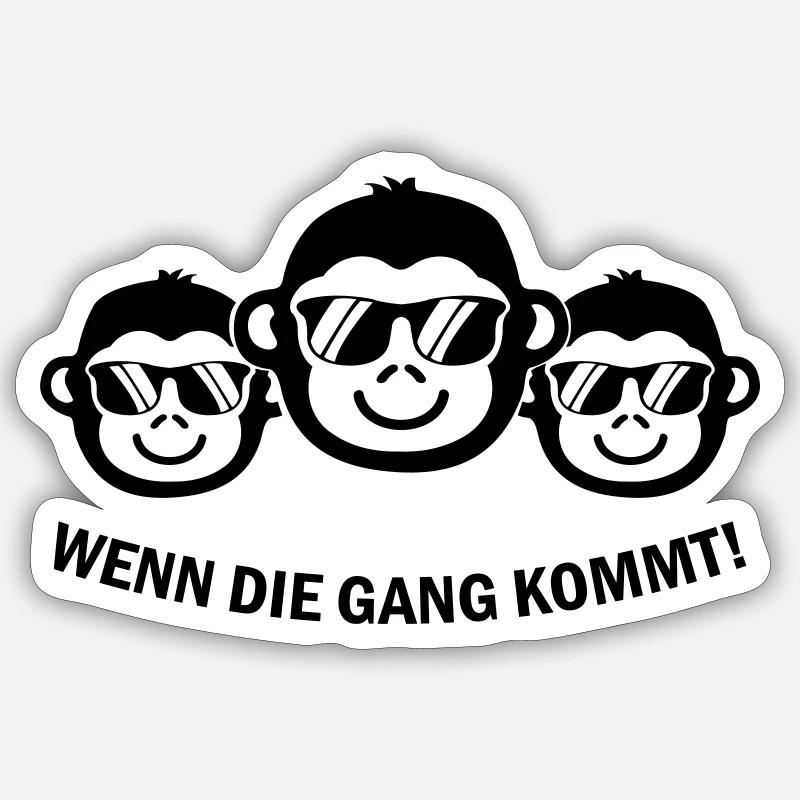 Sticker Größe S (10 x 10 cm) - 