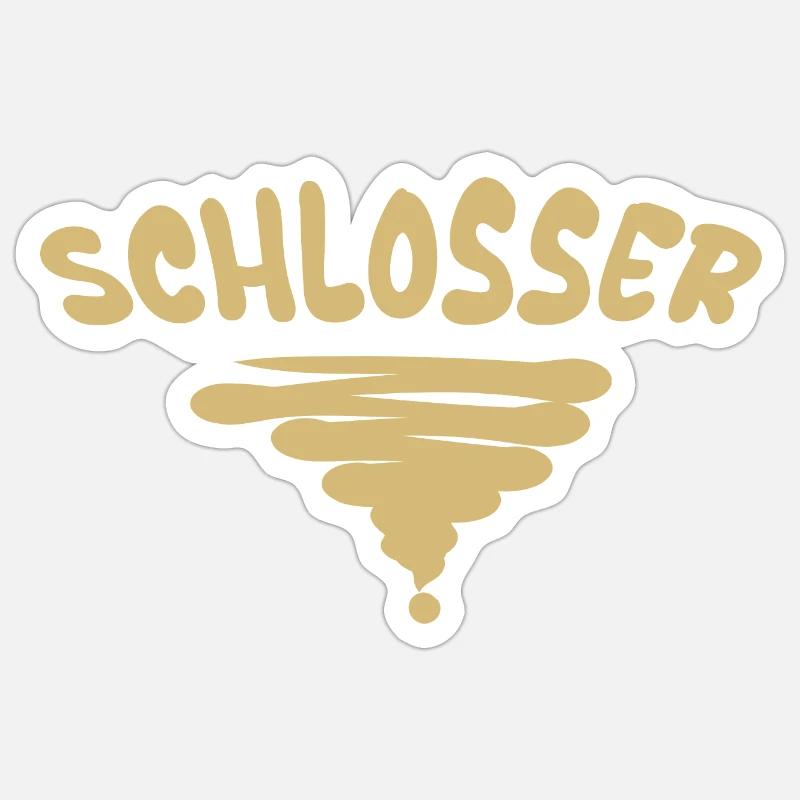 Occupation: Locksmith Sticker size S (10 x 10 cm)