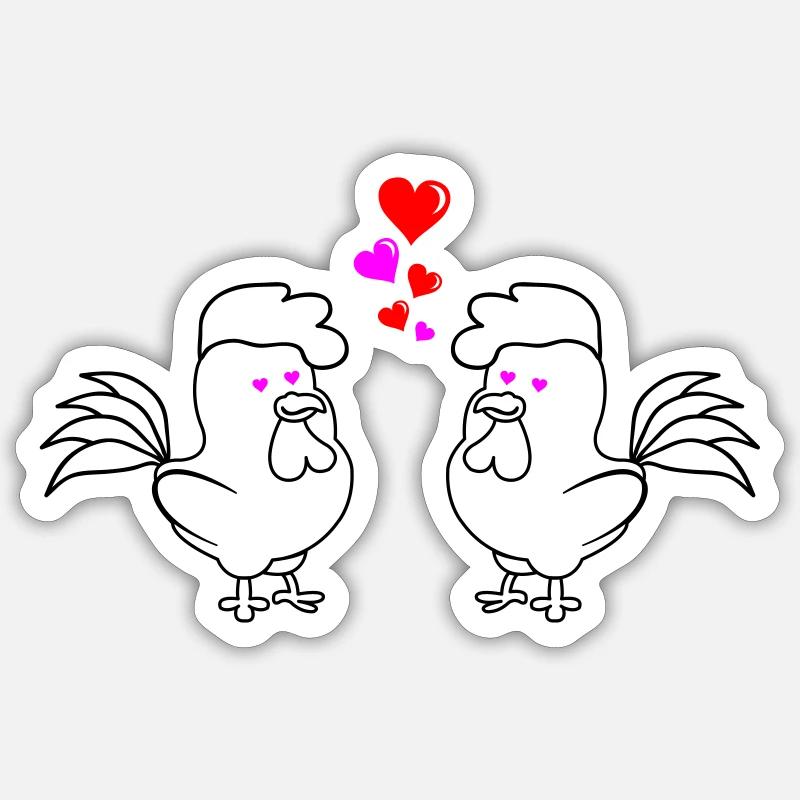 Sticker size S (10 x 10 cm) - 