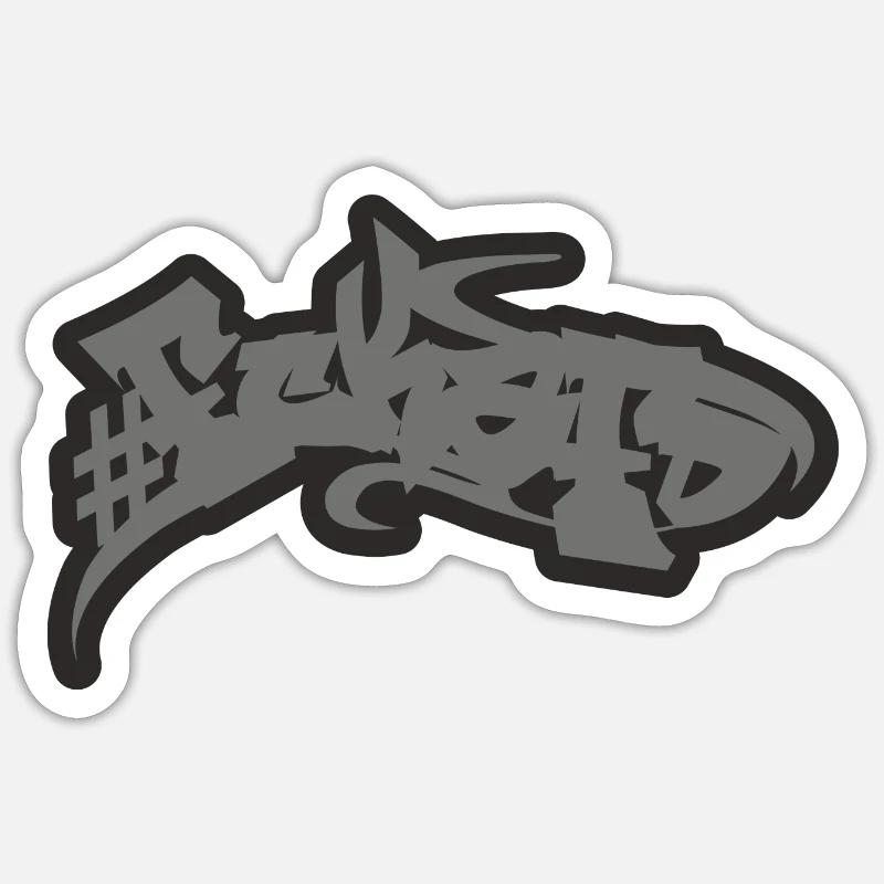 FCKAFD Sticker Größe S (10 x 10 cm)