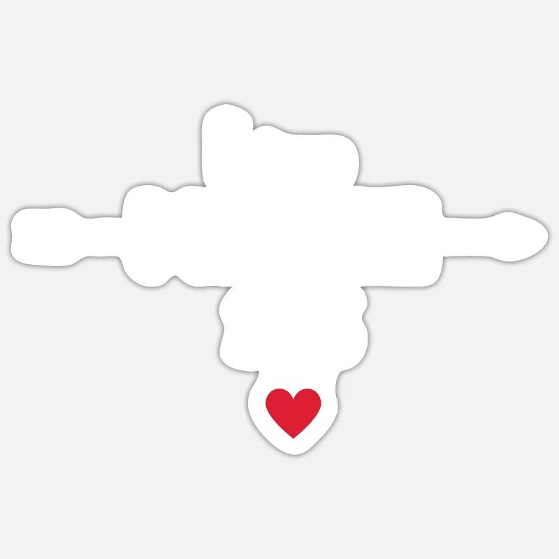 Sticker taille S (10 x 10 cm) -