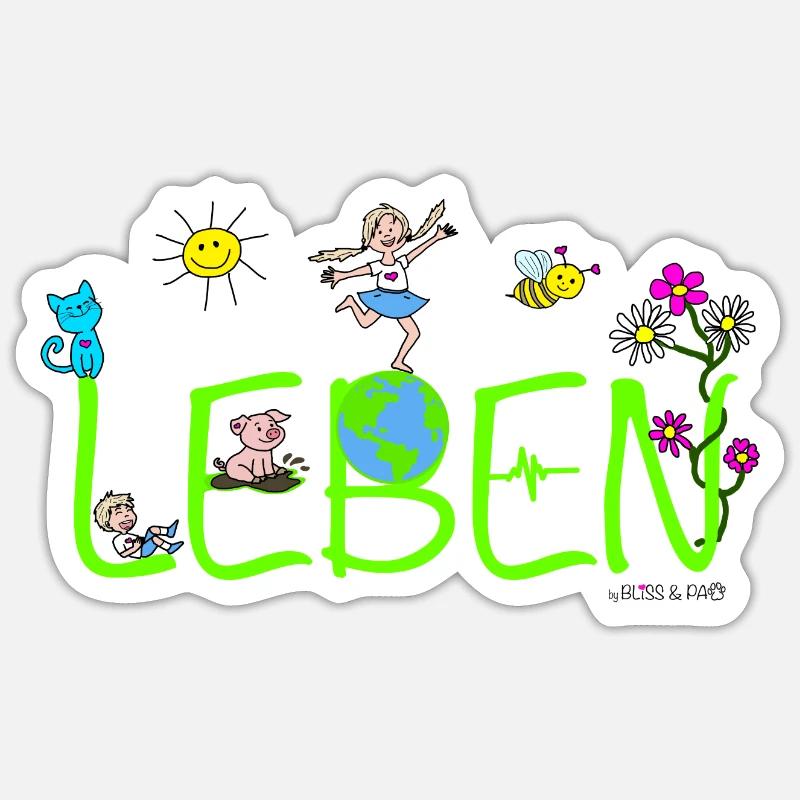 Sticker Größe S (10 x 10 cm) - 