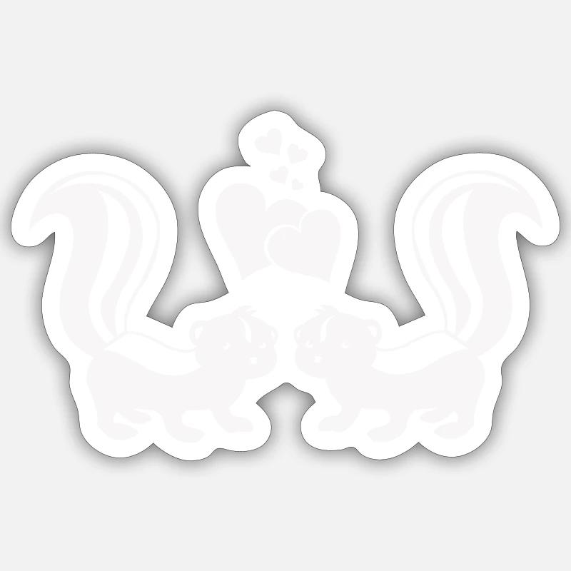 Sticker taille S (10 x 10 cm) - 