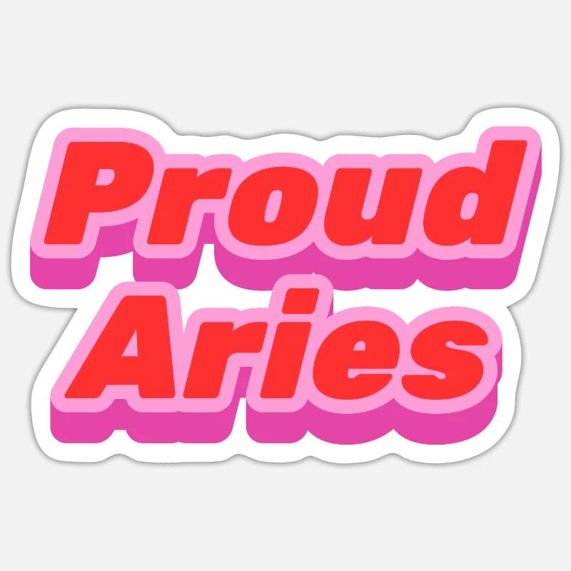Fier Bélier - stolzer Widder Sticker taille S (10 x 10 cm)