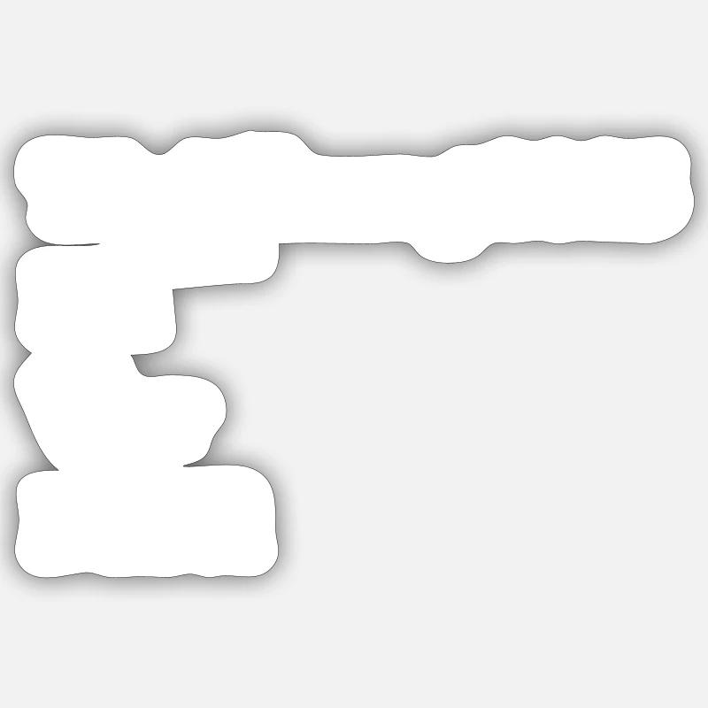 Sticker taille S (10 x 10 cm) - 