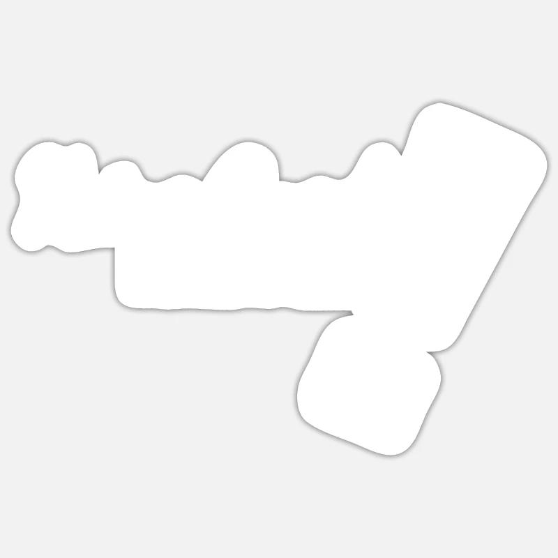 Gift for Nikola Sticker size S (10 x 10 cm)