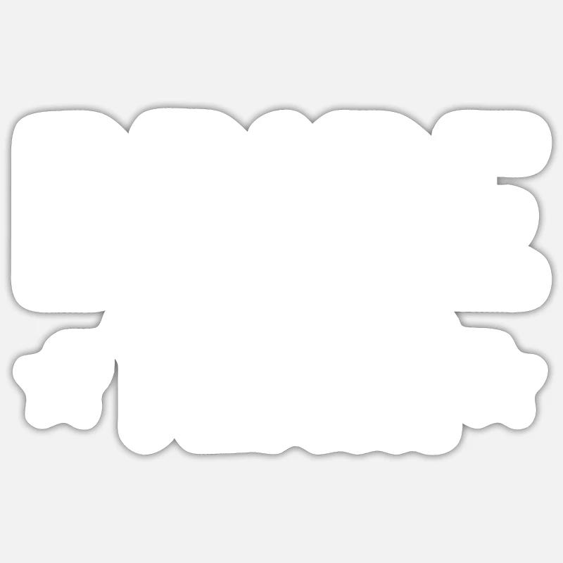 Sticker Größe S (10 x 10 cm) - 