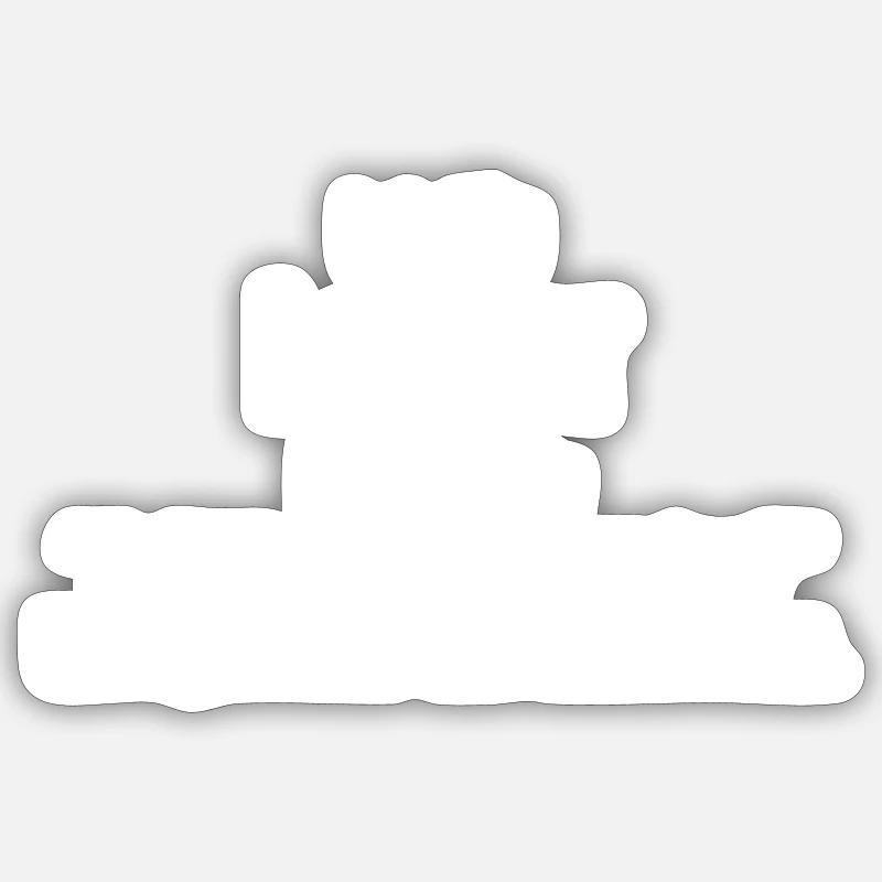 Sticker Größe S (10 x 10 cm) - 